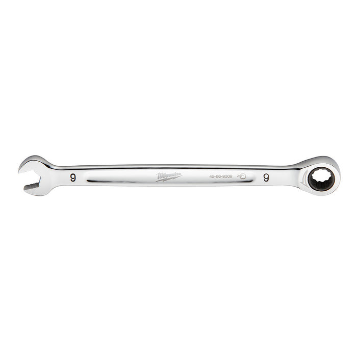 MILWAUKEE Ratcheting Combination Wrench - Metric