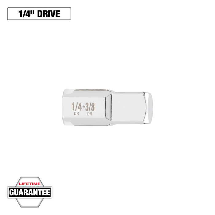MILWAUKEE Socket Adapter Input Drive 1/4" Output Drive 3/8"