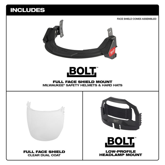 MILWAUKEE BOLT™ Full Face Shield
