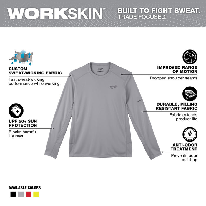 MILWAUKEE WORKSKIN™ Camisa ligera de alto rendimiento - Manga larga