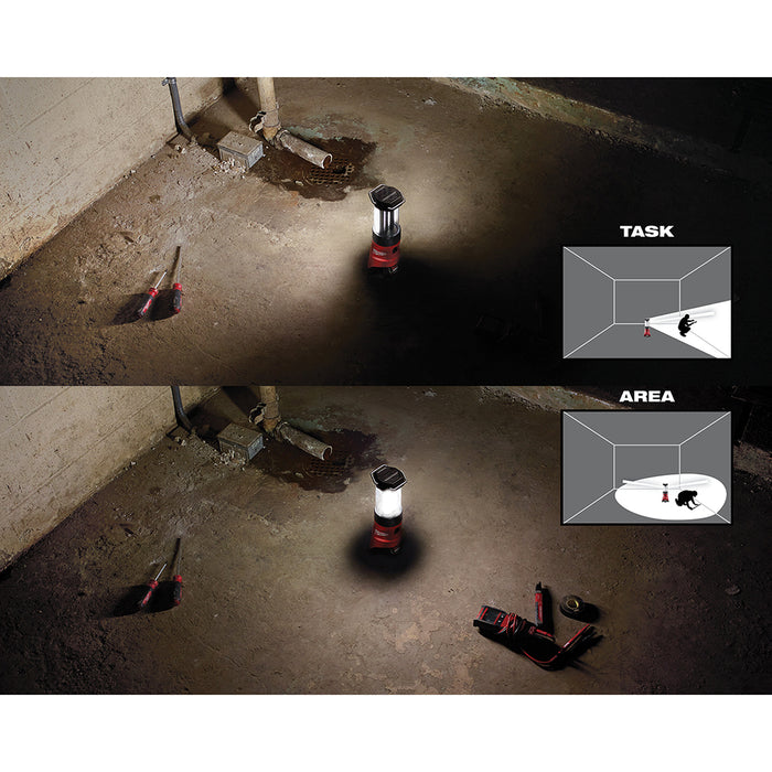 Luz de problema MILWAUKEE M12™ con carga USB (solo luz)