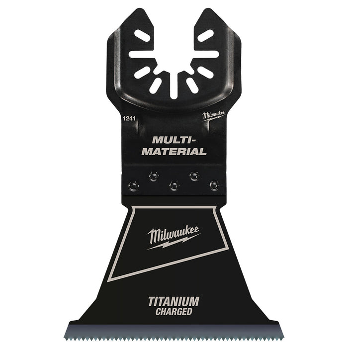 MILWAUKEE 2-1/2" Universal Fit OPEN-LOK™ TITANIUM CHARGED™ Bi-Metal Multi-Material Blades
