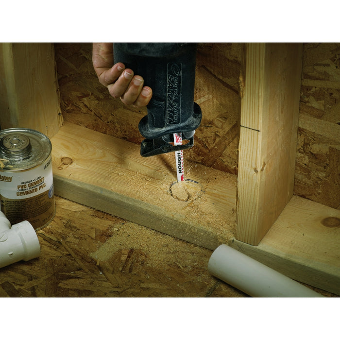 MILWAUKEE Hoja empotrable SAWZALL® de 7-3/8" y 5 TPI (PAQUETE DE 5)