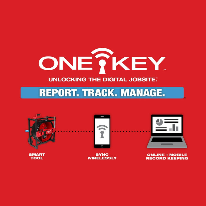 MILWAUKEE M18 FUEL High Speed Chain Snake Kit For 1-1/2" “ 4" Pipes