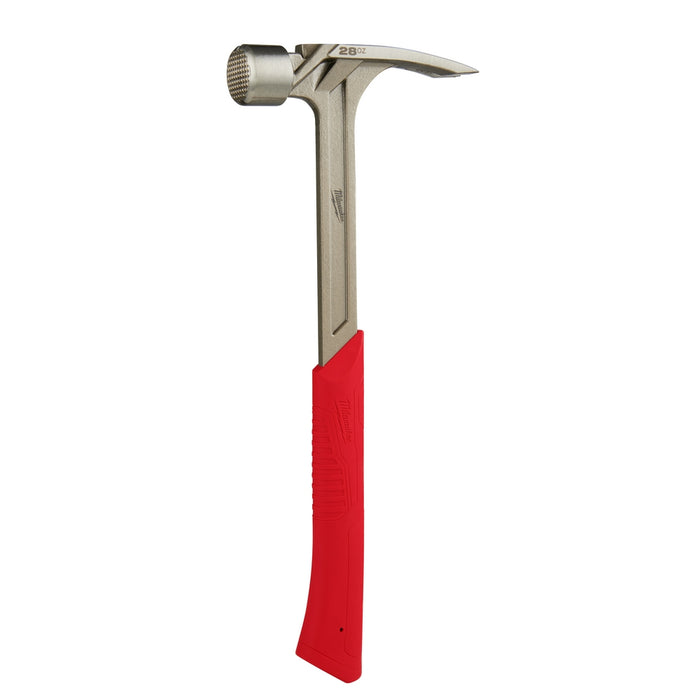 MILWAUKEE 28 oz. Milled Face Framing Hammer