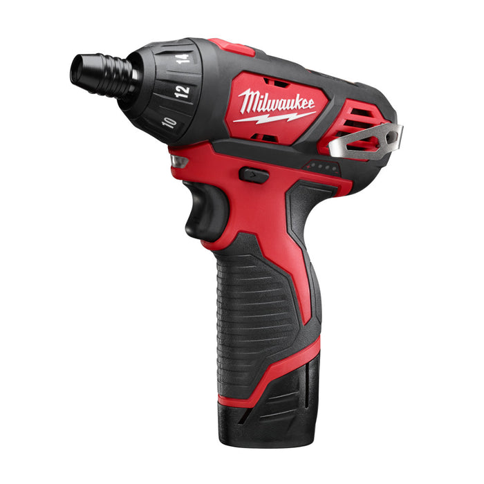 Milwaukee M12 1/4" Hex Screwdriver Kit M12 2401-22