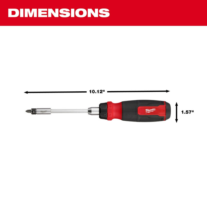 MILWAUKEE 27-IN-1 Ratcheting Multi-Bit Screwdriver