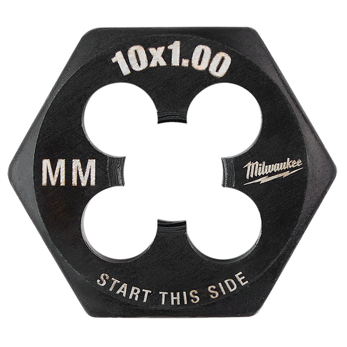 Troquel de roscado hexagonal métrico de 1" MILWAUKEE