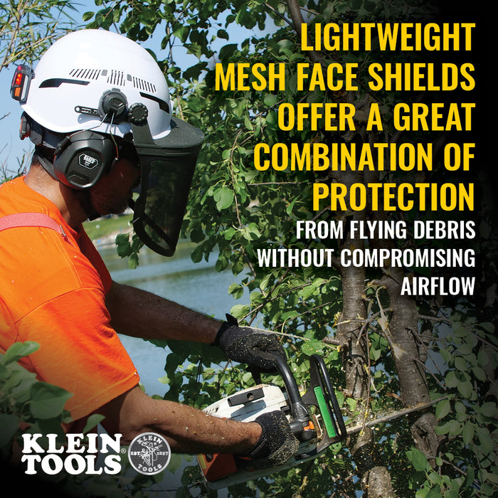 Klein Tools Replacement Face Shield Lens, Full Brim Hard Hat, Clear