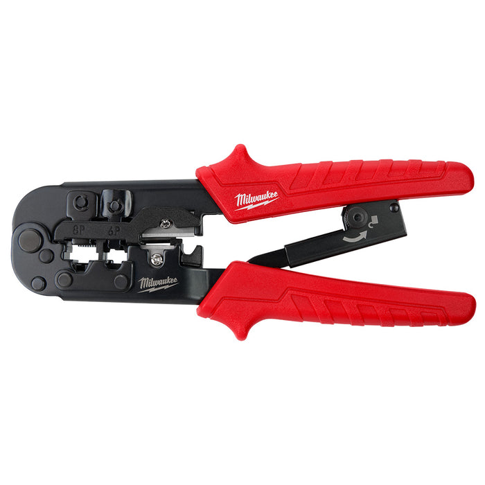 MILWAUKEE Ratcheting Modular Crimper & Stripper