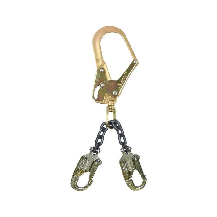 FallTech 17" Rebar Positioning Assembly, Chain w/ Swivel Rebar Hook
