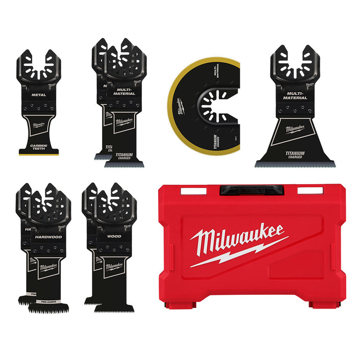 MILWAUKEE 9 PC. OPEN-LOK™ Multi-Tool Blade Variety Kit