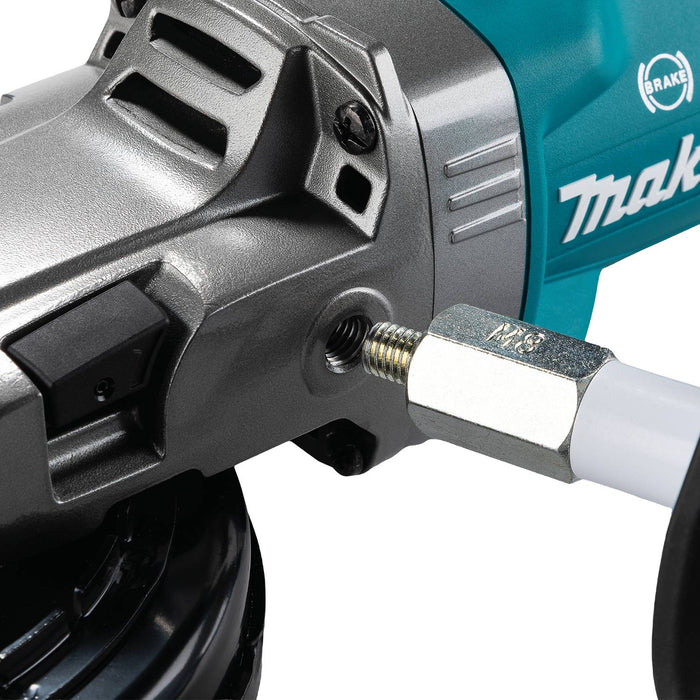 Makita GAG15Z 40V max XGT® Brushless Cordless 5" Slide Switch Flathead Grinder, Variable Speed, with Electric Brake, Tool Only