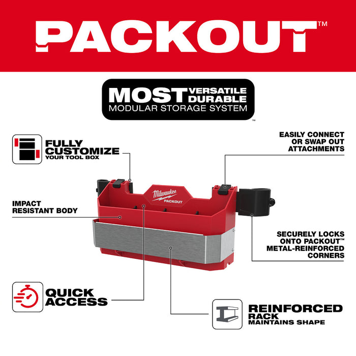 MILWAUKEE PACKOUT™ Tool Box Caddy Attachment