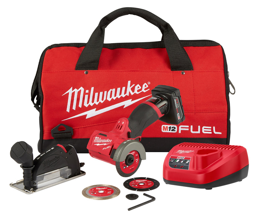 MILWAUKEE M12 FUEL™ Juego de herramientas de corte compacto de 3"