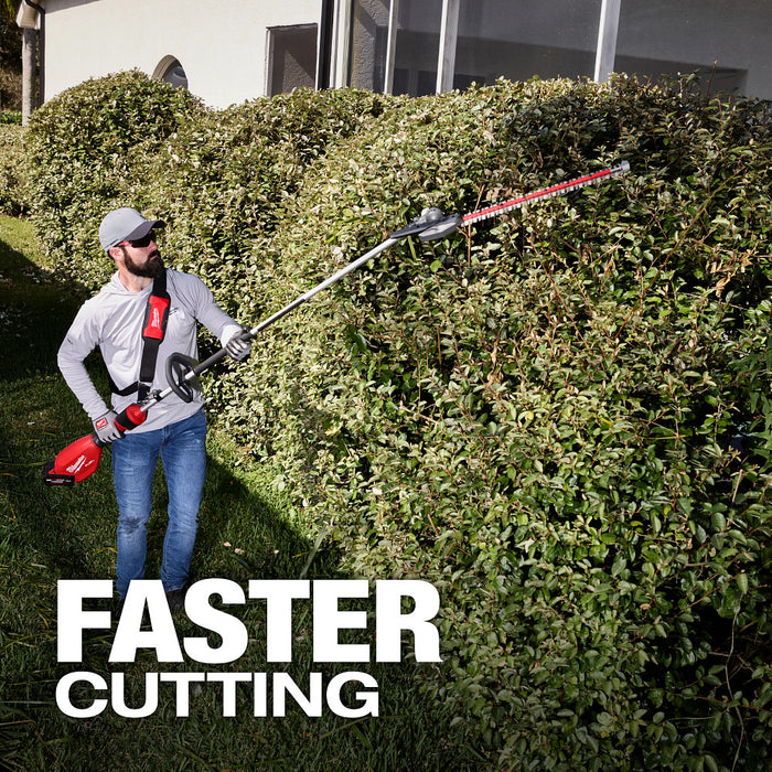 MILWAUKEE M18 FUEL™ Extended Pole Articulating Hedge Trimmer (Tool Only)