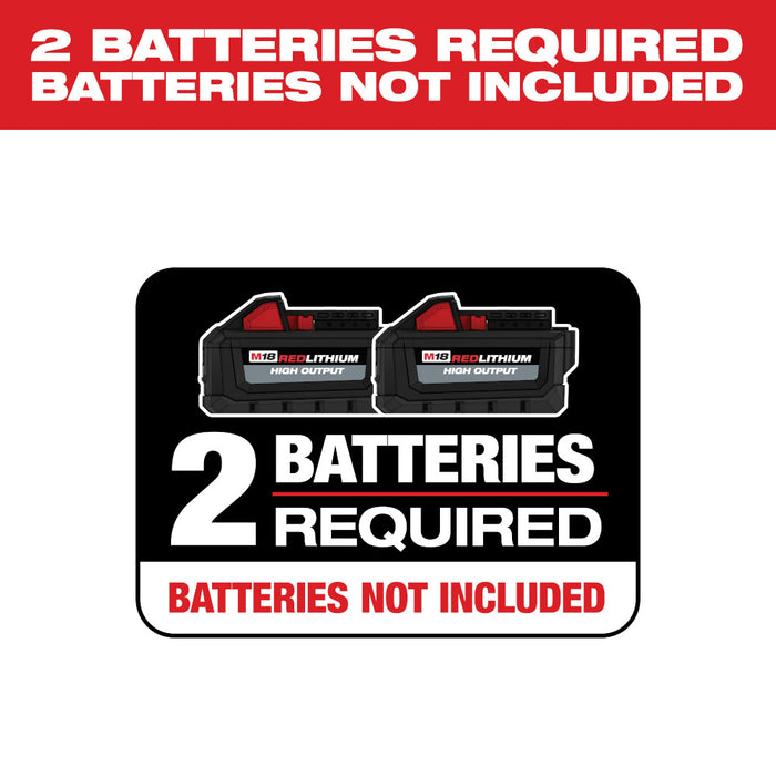 MILWAUKEE M18 FUEL™ Dual-Battery Wet/Dry Vacuum Motor Head (Tool Only)