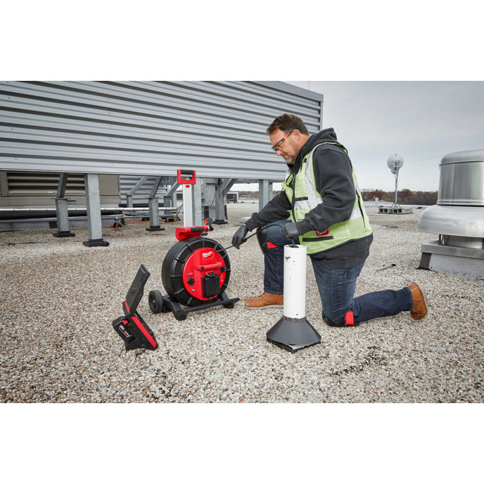 MILWAUKEE M18™ 200’ Mid-Stiff Modular Pipeline Inspection System Kit