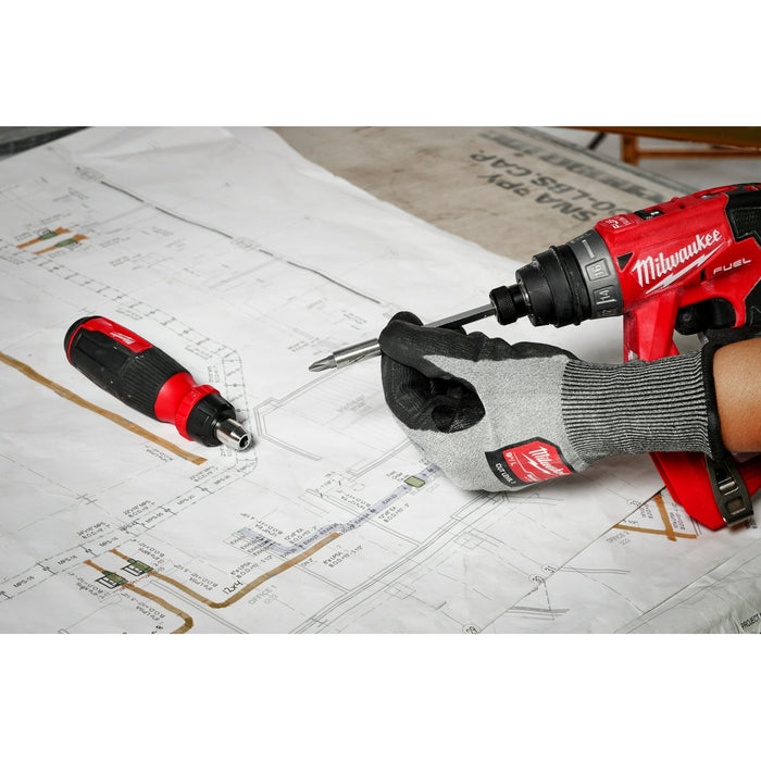 MILWAUKEE 14-IN-1 Ratcheting Multi-Bit & 8-IN-1 Ratcheting Compact Multi-Bit Screwdriver Set