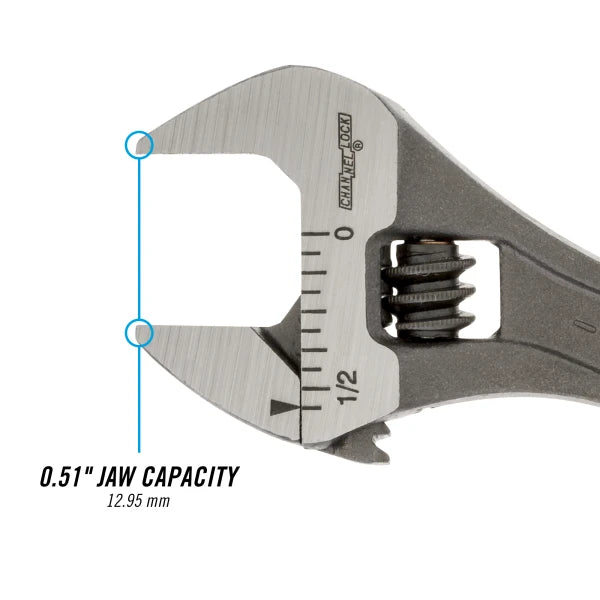 CHANNELLOCK 4" Adjustable Wrench