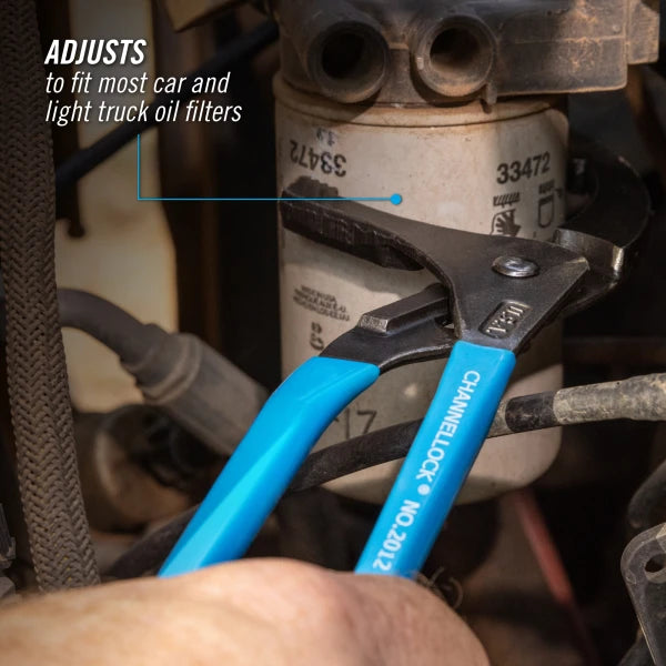 CHANNELLOCK 12" Oil Filter/PVC Plier