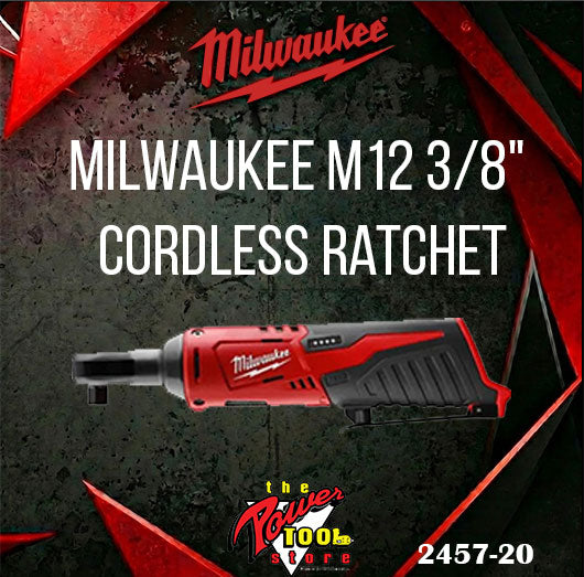 Milwaukee M12 FUEL 3/8" Stubby Impact Wrench Kit M12 2562-22 + FREE M12 3/8" Cordless Ratchet M12 2457-20
