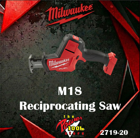 Milwaukee M18 FUEL SUPER HAWG 1/2" Right Angle Drill M18 2809-20 + FREE M18 Reciprocating Saw 2719-20