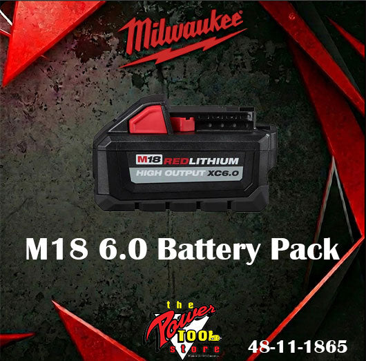Milwaukee M18 FUEL 4-1/2" / 5" Braking Grinder Paddle Switch No-Lock Kit M18 2880-22 + FREE M18 REDLITHIUM HIGH OUTPUT XC6.0 Battery Pack 48-11-1865