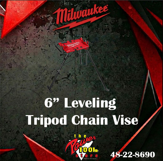 Milwaukee Tools M18™ FORCE LOGIC™ Single Channel Strut Shear + FREE 6” Leveling Tripod Chain Vise 48-22-8690