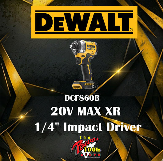 DEWALT 20V MAX XR 5.0Ah Lithium-Ion Battery 2-Pack (DCB205-2) + FREE DCF860B 20V MAX XR 1/4" Brushless High Torque Impact Driver (Tool Only)
