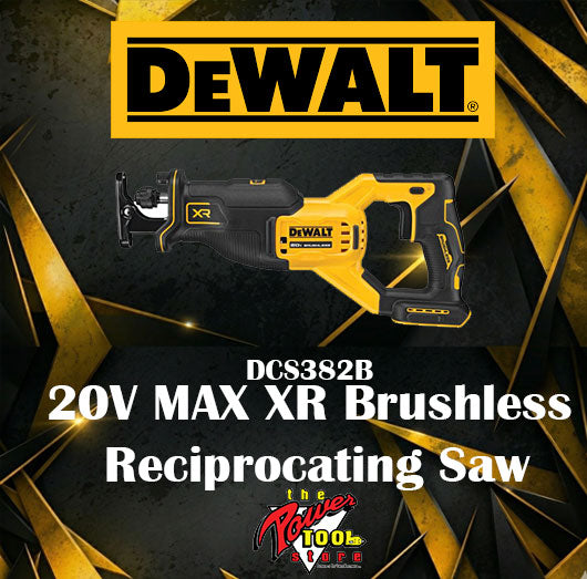 DEWALT 20V MAX XR 5.0Ah Lithium-Ion Battery 2-Pack (DCB205-2) + FREE 20V MAX XR Brushless Reciprocating Saw (Tool Only) DCS382B