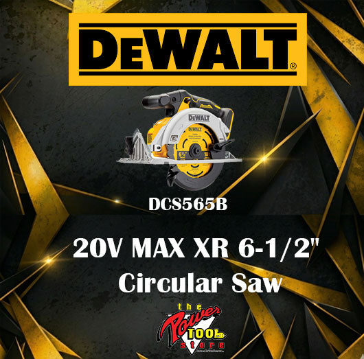 DEWALT 20V MAX XR 5.0Ah Lithium-Ion Battery 2-Pack (DCB205-2) + FREE 20V MAX XR 6-1/2" Brushless Cordless Circular Saw (Tool Only) - DCS565B
