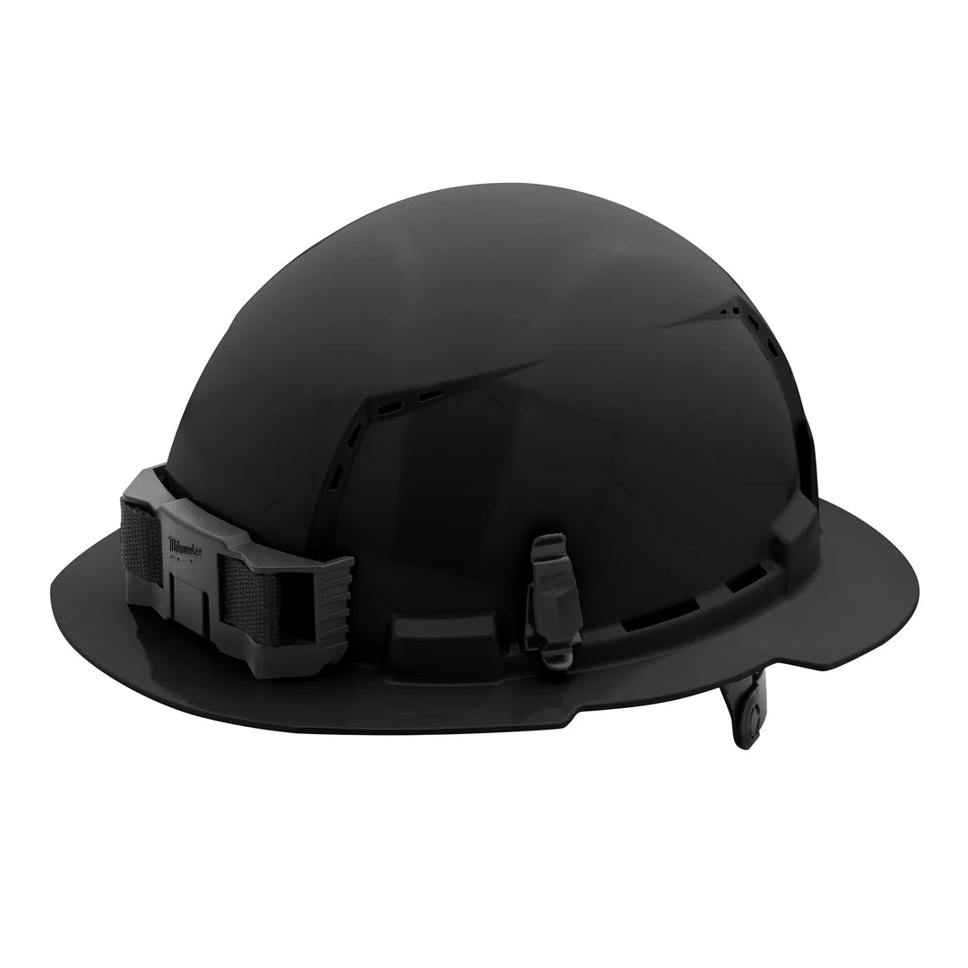 MILWAUKEE Full Brim Hard Hat w/ 6PT Ratcheting Suspension (USA)