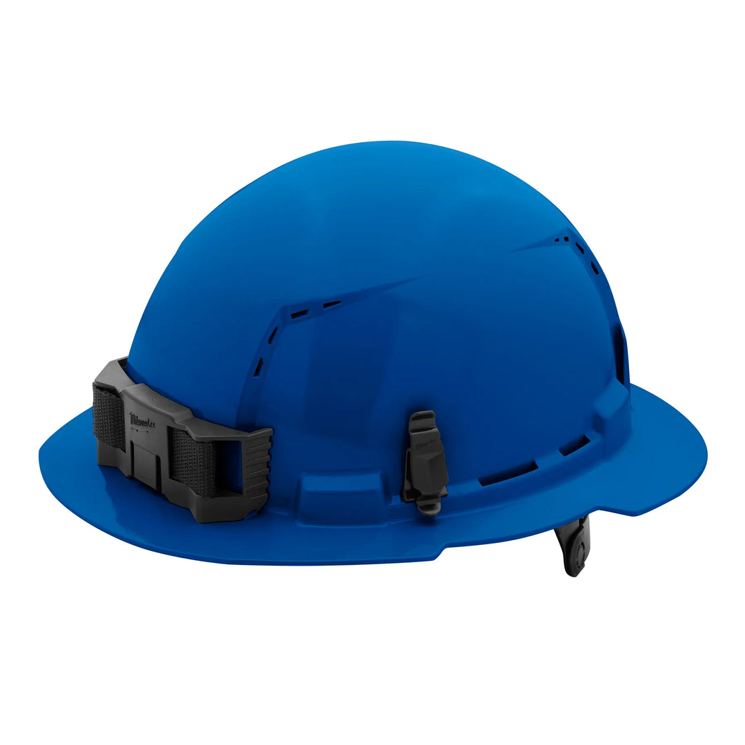 MILWAUKEE Full Brim Hard Hat w/ 6PT Ratcheting Suspension (USA)