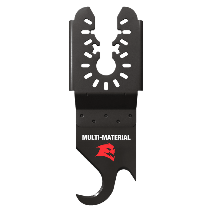 DIABLO Cuchilla de cuchillo con gancho oscilante de acero con alto contenido de carbono de ajuste universal de 1-1/4 "para materiales múltiples