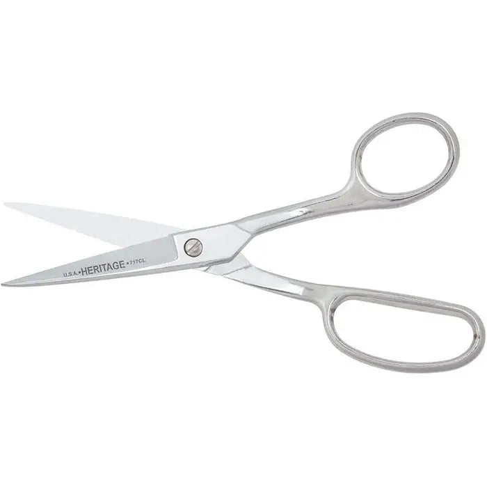 Klein Tools Carpet Napping Shear, Curved Handle, Left , 7-7/8"