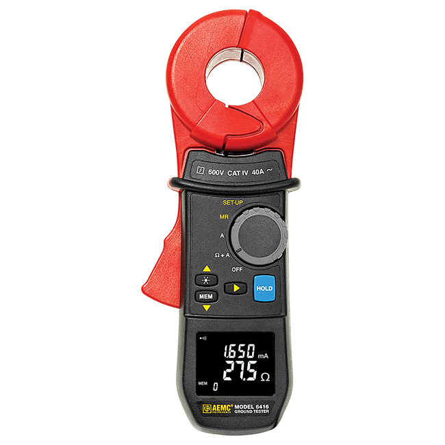 AEMC 2141.01 Ground Resistance Tester Model 6416