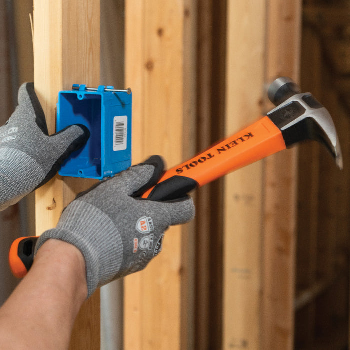 KLEIN TOOLS 16 oz 13" Straight-Claw Hammer