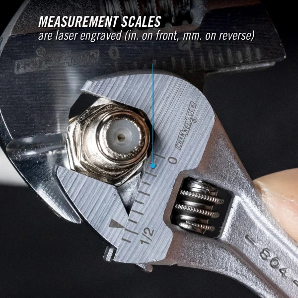 CHANNELLOCK 4" Adjustable Wrench