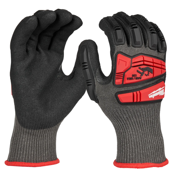 MILWAUKEE Impact Cut Level 5 Nitrile Dipped Gloves