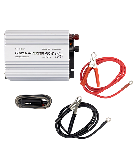 AEMC 2135.43 Inverter – 12VDC to 120VAC 200 Watt for Vehicle Use