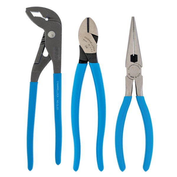CHANNELLOCK 3pc Plier Set
