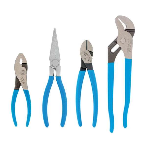 CHANNELLOCK 4pc Plier Set