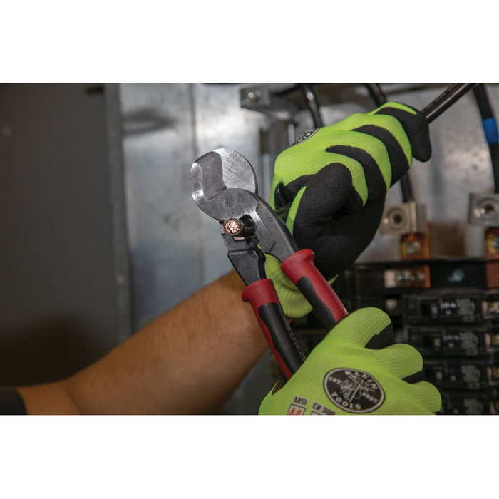 KLEIN TOOLS JOURNEYMAN™ High Leverage Cable Cutter w/ Stripping
