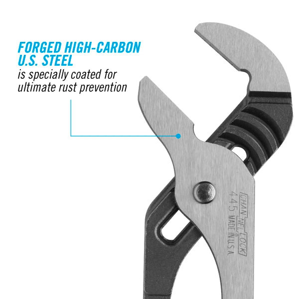 CHANNELLOCK 12" Smooth Jaw Tongue & Groove Pliers