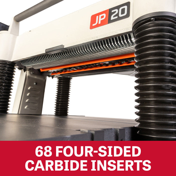 JET BLACK JWP-208HH-BLK 20" Helical Head Planer