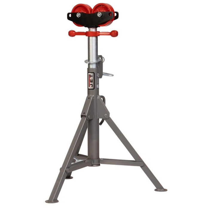 JET Folding Pipe Jack Stand with Steel Rollers JT1-2404
