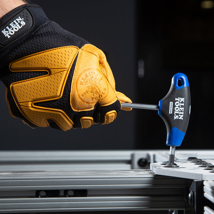 KLEIN TOOLS JOURNEYMAN™ 8 PC. 6" Metric T-Handle Hex Key Set w/ Stand