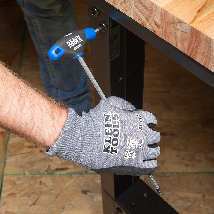 KLEIN TOOLS JOURNEYMAN™ 8 PC. 9" Metric T-Handle Hex Key Set w/ Stand