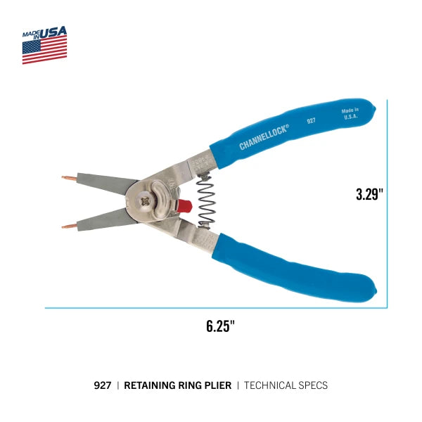 CHANNELLOCK 8" Retaining Ring Plier